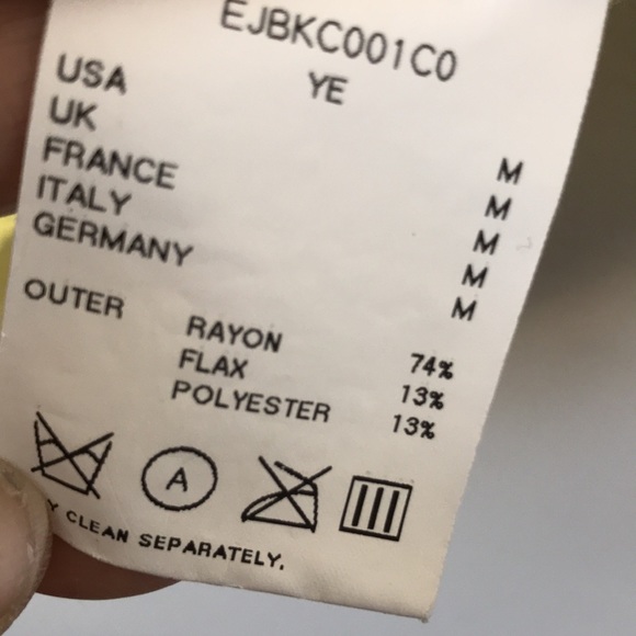 Yellow Luxury Cardigan Sweater - Picture 12 of 12